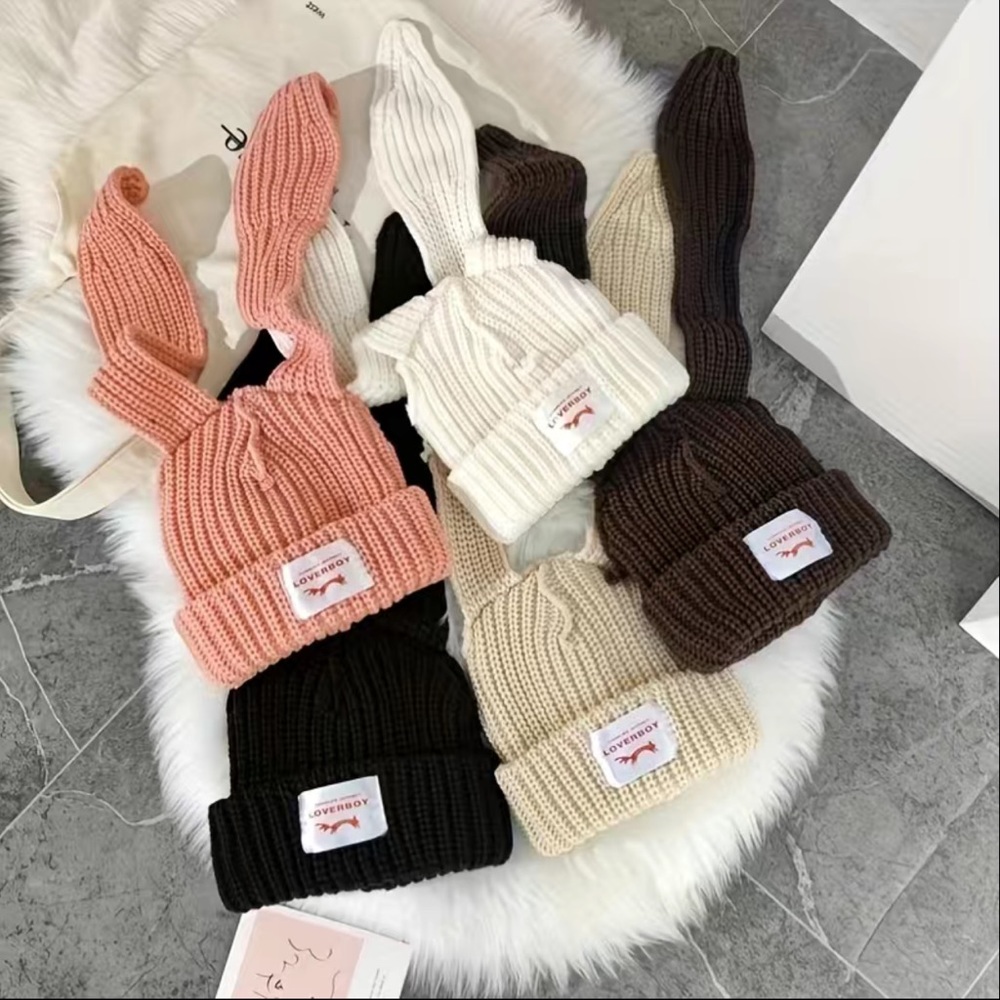 Handmade Charles Jeffrey Loverboy bunny ears hat (5 colors available)